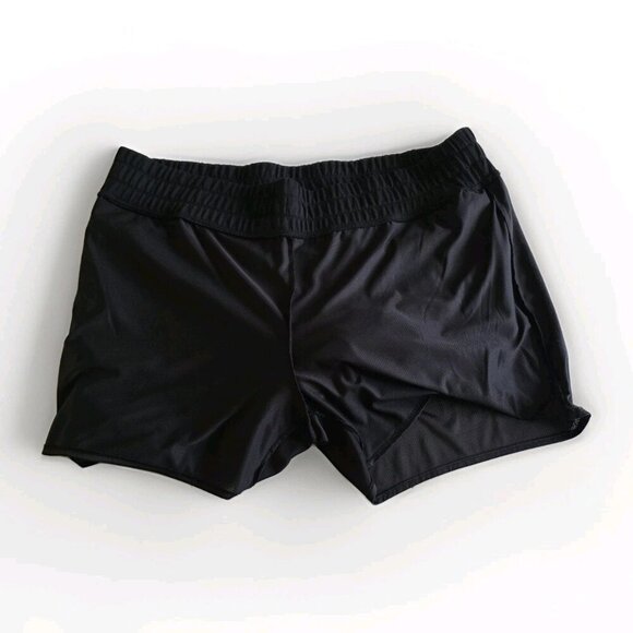 Acitve Zone Skort Womens 2X Black Elastic Waist Ties Mesh Shorts Pockets Hiking - Picture 12 of 16